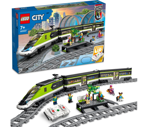LEGO City 60337 Ekspresowy pociąg pasażerski - 1041283 - zdjęcie